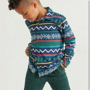 Hanna Andersson French Terry button down winter size 4